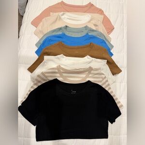 A New Day Ribbed T Shirt Bundle